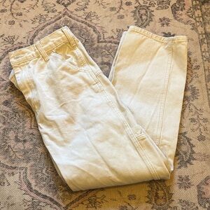 J Galt Shanghai Cream Carpenter Pants M